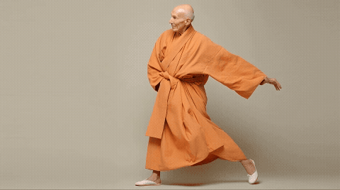 Linen bathrobe Nebulosa Tai-Chi